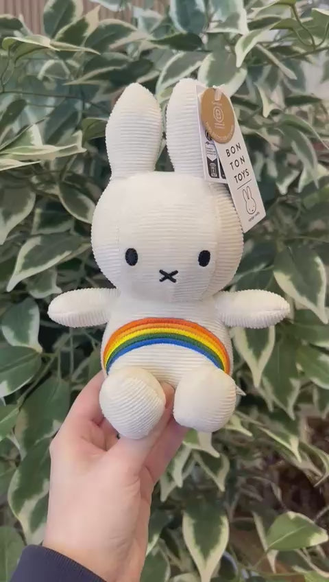 Plush MIFFY Rainbow Offwhite 7