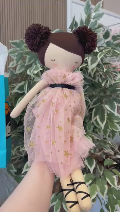 Alimrose- Halle Ballerina Doll 48cm (Fair & Brunette) – JINI MINI