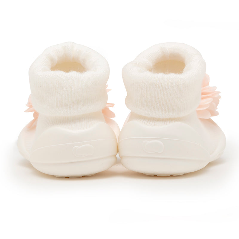Komuello Baby Shoes - Corsage White
