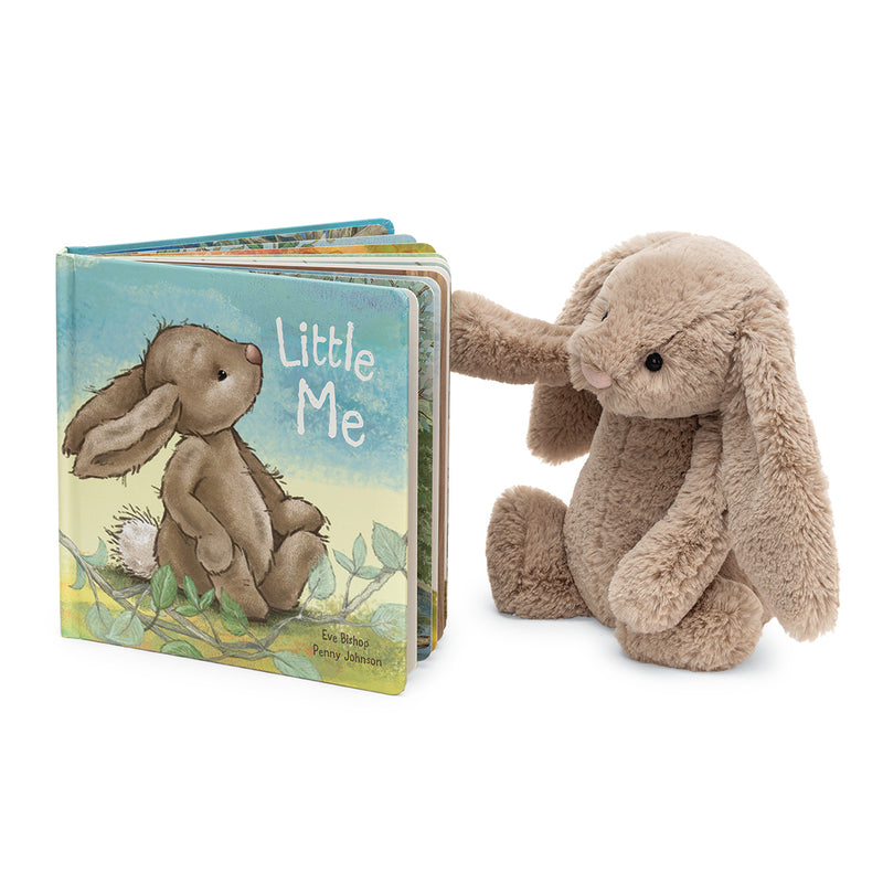 Little Me Book And Bashful Beige Bunny