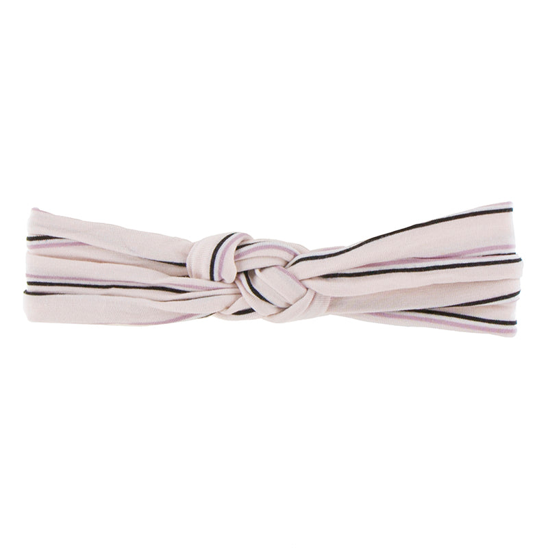 Knot Headband -Girl Parisian Stripe