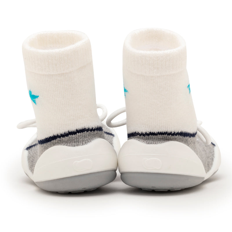 Komuello Baby Shoes - String - Grey