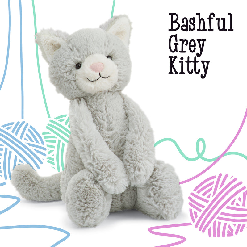 Bashful Grey Kitty