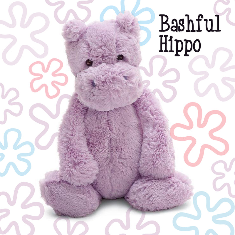 Bashful Hippo Medium 12"